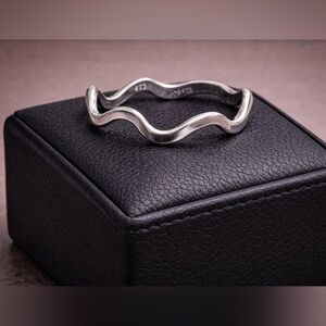 925 Silver Wavy Ring Taxco, Mex